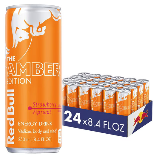 Red Bull Energy Amber Edition, 8.4 fl. oz., 24 pk.